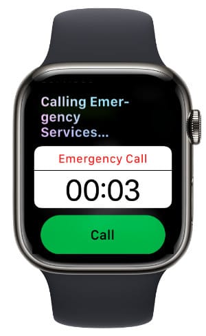 Call emergency services