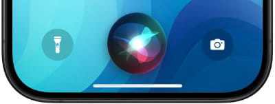 This icon means Siri is listening