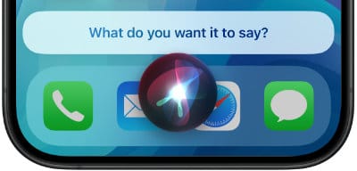 Start a new note using Siri