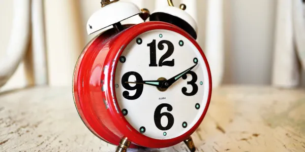 Photo of alarm clock