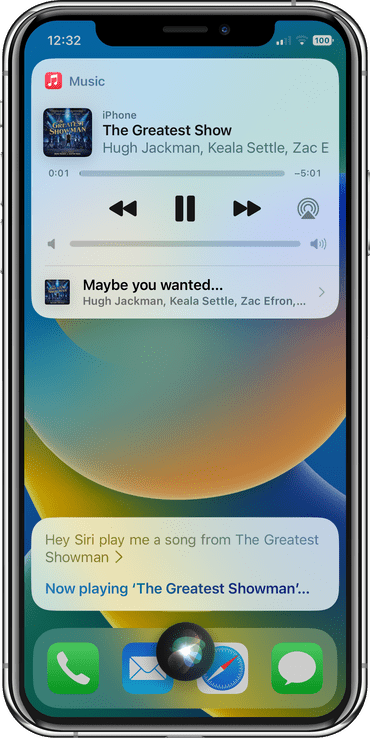 Ask Siri to play you some music