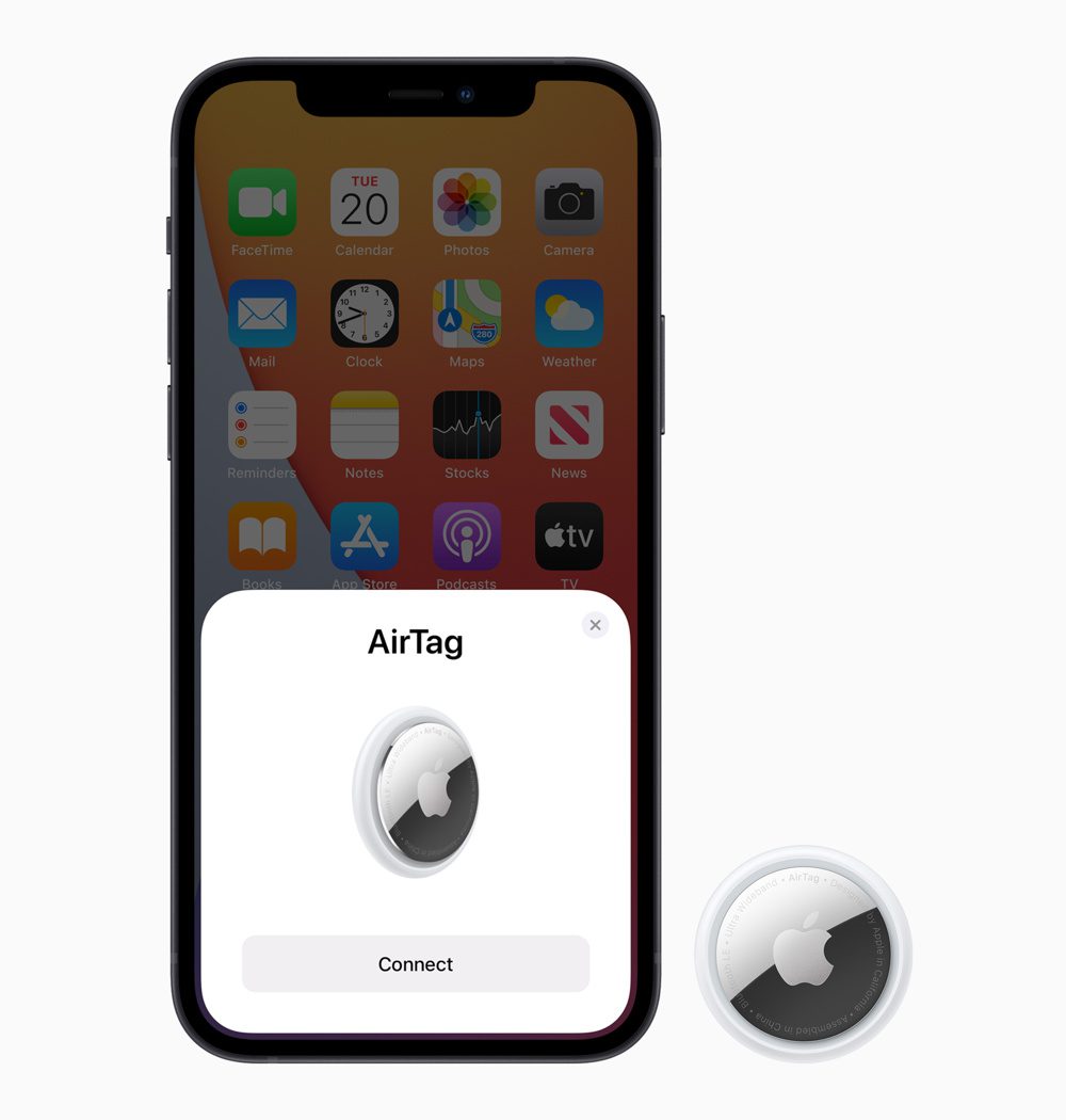 Pair an AirTag with an iPhone